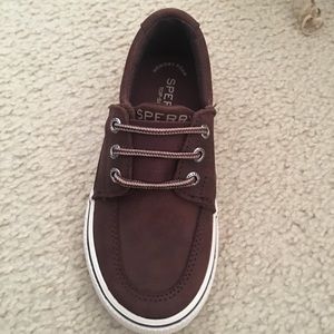 Sperry Ollie Jr. Brown Leather